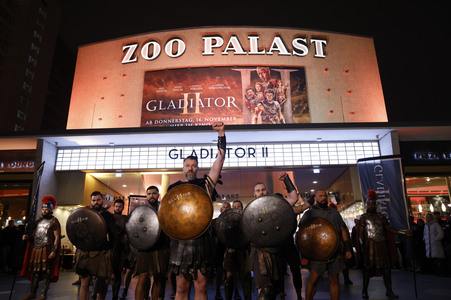 Filmscreening 'Gladiator II' in Berlin