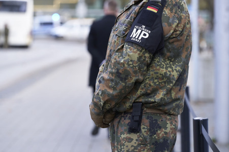 Feierliches Gelöbnis in Hannover