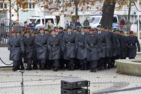 Feierliches Gelöbnis in Hannover