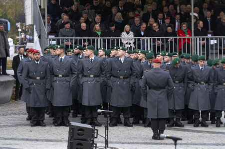 Feierliches Gelöbnis in Hannover