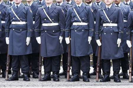 Feierliches Gelöbnis in Hannover