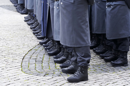 Feierliches Gelöbnis in Hannover