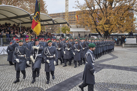 Feierliches Gelöbnis in Hannover