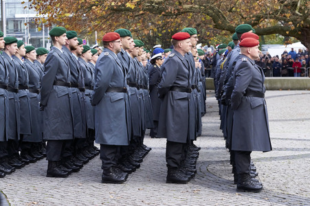 Feierliches Gelöbnis in Hannover
