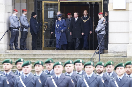 Feierliches Gelöbnis in Hannover