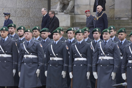 Feierliches Gelöbnis in Hannover