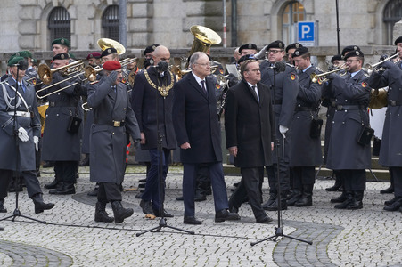 Feierliches Gelöbnis in Hannover