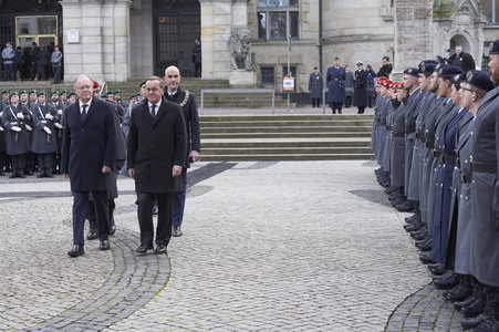 Feierliches Gelöbnis in Hannover