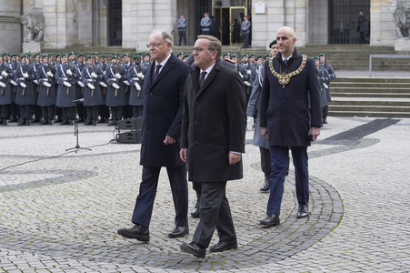Feierliches Gelöbnis in Hannover