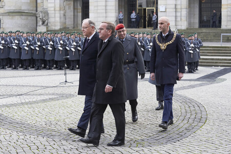 Feierliches Gelöbnis in Hannover