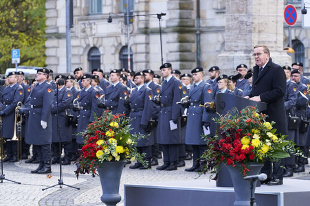 Feierliches Gelöbnis in Hannover