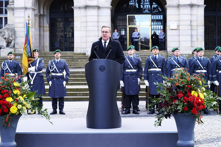 Feierliches Gelöbnis in Hannover