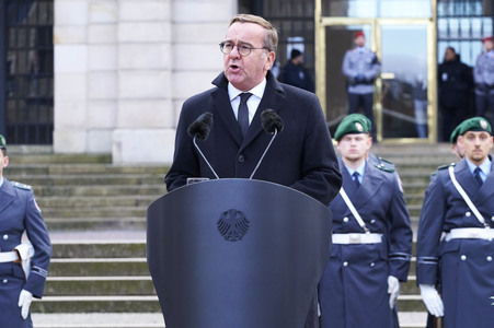 Feierliches Gelöbnis in Hannover