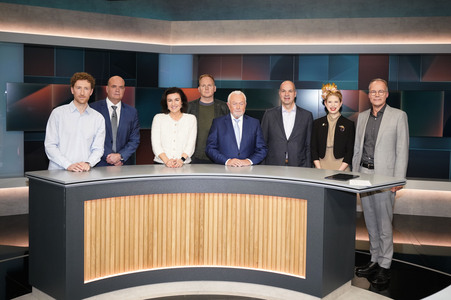 Talkshow 'hart aber fair' in Berlin