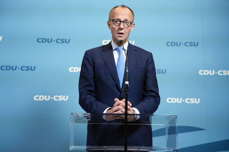 Fraktionssitzung der CDU/CSU-Bundestagsfraktion in Berlin