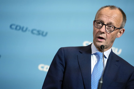 Fraktionssitzung der CDU/CSU-Bundestagsfraktion in Berlin