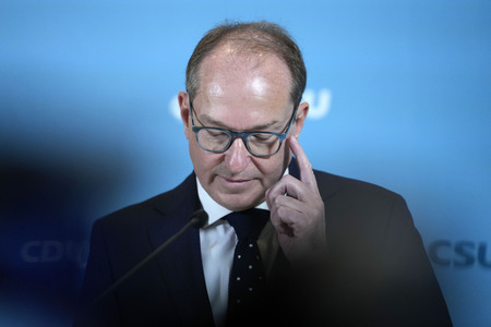 Fraktionssitzung der CDU/CSU-Bundestagsfraktion in Berlin