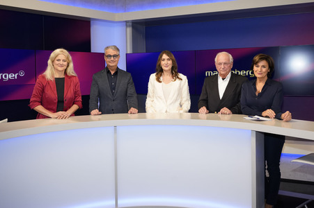 Talkshow 'maischberger' in Berlin