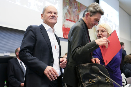 Fraktionssitzung der SPD-Bundestagsfraktion in Berlin