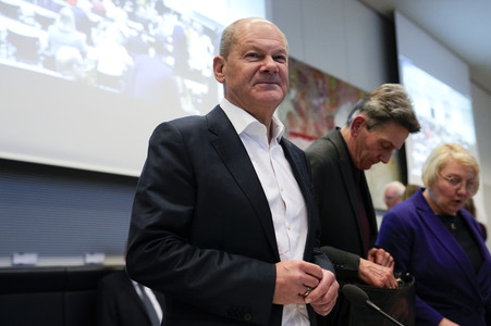 Fraktionssitzung der SPD-Bundestagsfraktion in Berlin