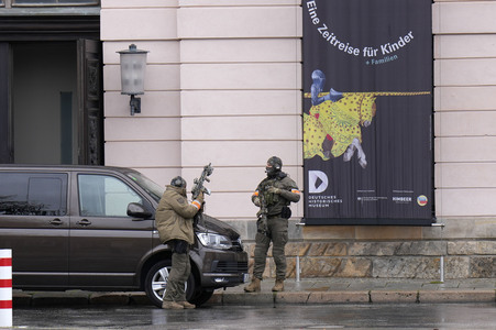 Kranzniederlegung zum Volkstrauertag in Berlin