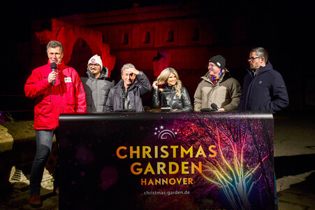 Eröffnung des Christmas Garden 2024 in Hannover