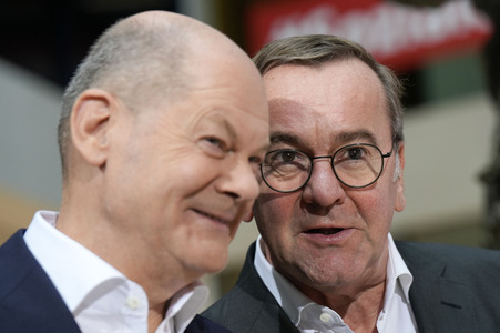 Pressekonferenz der SPD nach den Gremiensitzungen in Berlin