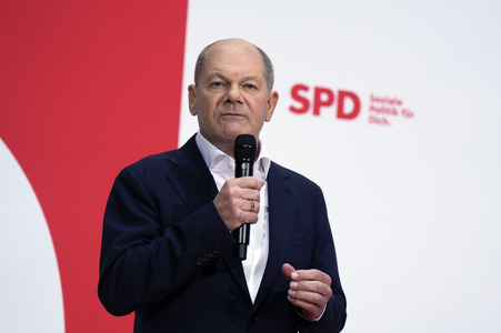 Pressekonferenz der SPD nach den Gremiensitzungen in Berlin