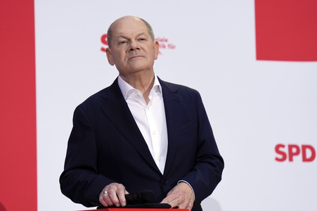 Pressekonferenz der SPD nach den Gremiensitzungen in Berlin