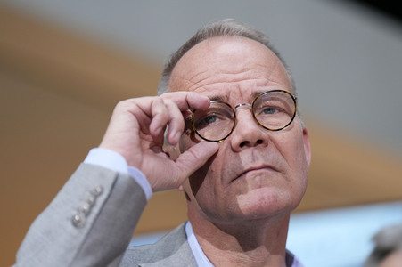 Pressekonferenz der SPD nach den Gremiensitzungen in Berlin