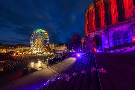 Eröffnung des Weihnachtsmarktes 2024 in Erfurt