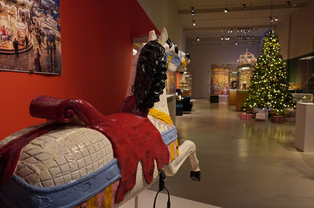 Ausstellung 'Weihnachten mit allen Sinnen' in Berlin