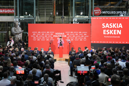 Auftakt zum Bundestagswahlkampf der SPD in Berlin