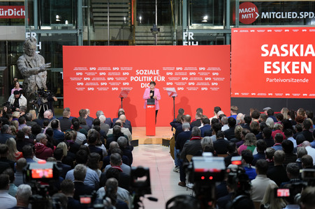 Auftakt zum Bundestagswahlkampf der SPD in Berlin