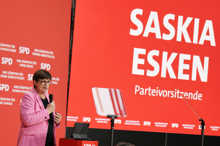 Auftakt zum Bundestagswahlkampf der SPD in Berlin