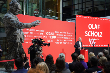 Auftakt zum Bundestagswahlkampf der SPD in Berlin