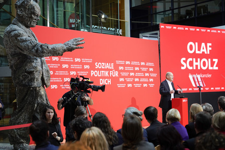 Auftakt zum Bundestagswahlkampf der SPD in Berlin
