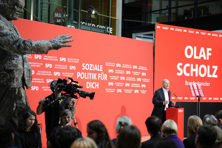 Auftakt zum Bundestagswahlkampf der SPD in Berlin