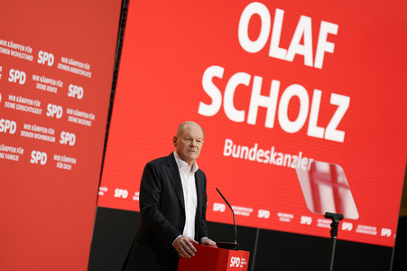 Auftakt zum Bundestagswahlkampf der SPD in Berlin