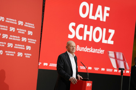 Auftakt zum Bundestagswahlkampf der SPD in Berlin