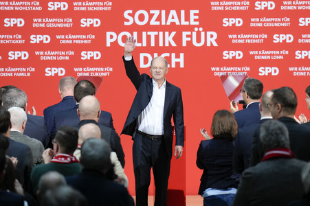 Auftakt zum Bundestagswahlkampf der SPD in Berlin