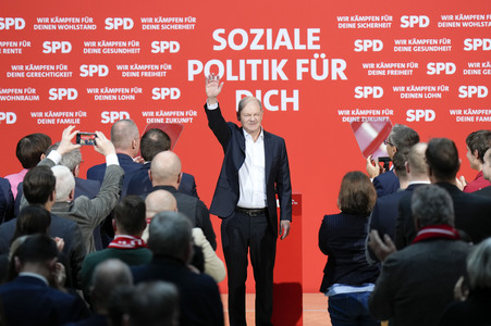 Auftakt zum Bundestagswahlkampf der SPD in Berlin