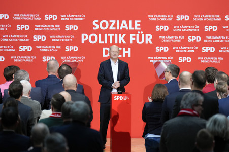 Auftakt zum Bundestagswahlkampf der SPD in Berlin