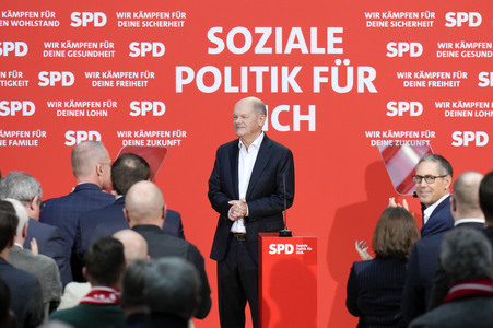 Auftakt zum Bundestagswahlkampf der SPD in Berlin