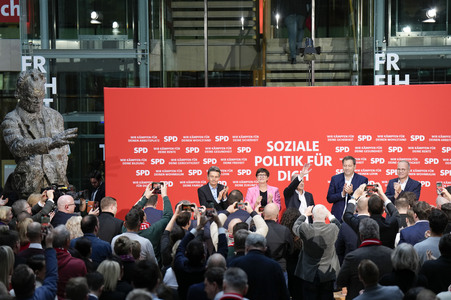 Auftakt zum Bundestagswahlkampf der SPD in Berlin