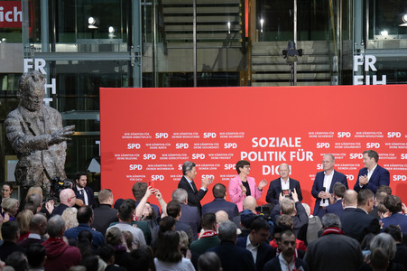 Auftakt zum Bundestagswahlkampf der SPD in Berlin