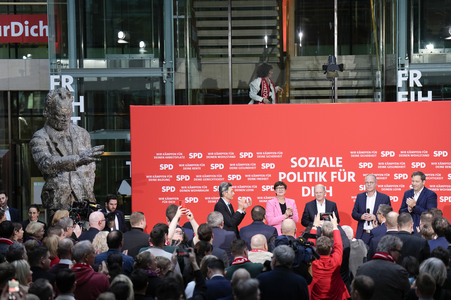 Auftakt zum Bundestagswahlkampf der SPD in Berlin