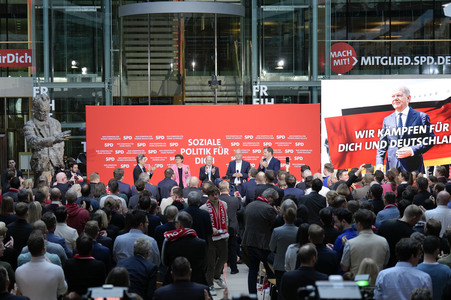 Auftakt zum Bundestagswahlkampf der SPD in Berlin
