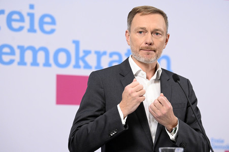 Presseskonferenz der FDP zur Vorstellung des neuen Generalsekretärs Marco Buschmann in Berlin