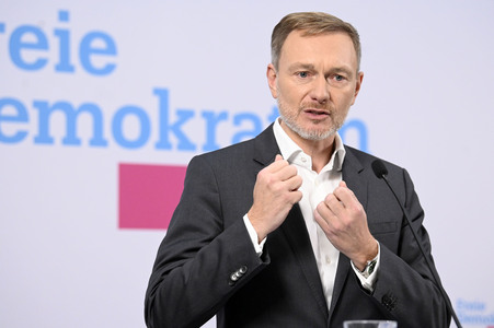 Presseskonferenz der FDP zur Vorstellung des neuen Generalsekretärs Marco Buschmann in Berlin